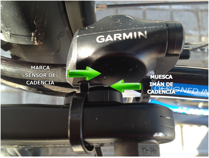 Cómo y donde instalar los sensores de cadencia y velocidad de Garmin